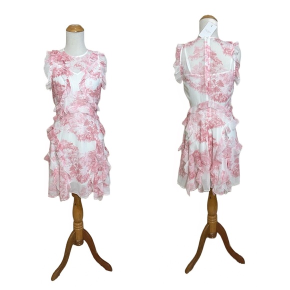 Ted Baker London Kenedi Waterfall Mini Dress - Picture 1 of 10